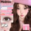 Midroo 6 tháng Lens Cận Mắt Candy 0-6 Độ Lens Giãn Tròng to 14.2mm Kính áp tròng hiệu ứng bắt sáng
