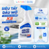 Nước Tẩy Dầu Mỡ Leami 450ml Đánh Bật Dầu Mỡ Trên Mọi Bề Mặt Không Gây Ăn Mòn, Không Hoá Chất Độc Hại