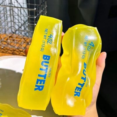 butter trong suốt bóp không hồi giảm stress (tặng lật đật mini)
