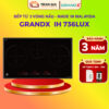Bếp từ 3 vùng GRANDX GX IH 736LUX | Nhập khẩu Malaysia | Mặt kính EURO Platinum | BH 3 NĂM