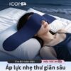 ICON Bịt mắt ngủ trọng lực –Chặn sáng,bảo vệ mắt,giảm stress,ngủ ngon,vải mát mịn, hoáng khí,dùng ở nhà,văn phòng,du lịc