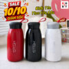 Bình giữ nhiệt Hello, giữ nóng lạnh 12 tiếng, khắc tên theo yêu cầu, inox 304, không mùi, có 3 màu