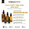 Chai Thủy Tinh Hổ Phách Nắp Bóp Nhỏ Giọt 5ml 10ml 30ml 50ml 100ml Chiết Serum Mỹ Phầm Tinh Dầu - NOIRAN CONCEPTS