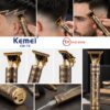 Tông đơ cắt tóc KEMEI KM-T9 dập hình rồng đồng sang trọng, thân máy kim loại, lưỡi cắt sắc bén
