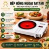 [ HỎA TỐC ] Bếp hồng ngoại PTLUXURY đa năng công suất cao 3500W không kén nồi không bức xạ tiết kiện điện