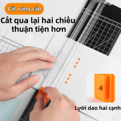 A4 Máy cắt giấy/Máy cắt di động/Máy cắt giấy nhỏ/Máy cắt ảnh/Mini Slam Knife/Máy cắt giấy thủ công