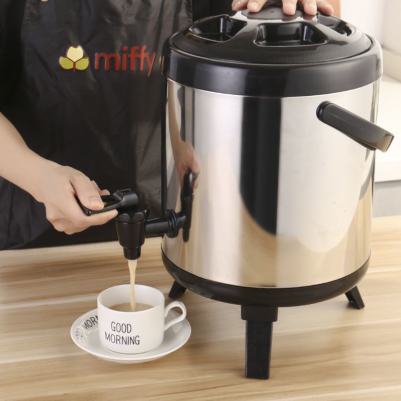 Bình pha trà giữ nhiệt, bình ủ trà sữa chất liệu INOX chống rỉ cao cấp 6 Lít – 12 Lít Bình pha trà giữ nhiệt, bình ủ trà sữa chất liệu INOX chống rỉ cao cấp 6 Lít – 12 Lít