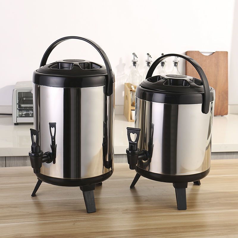 Bình pha trà giữ nhiệt, bình ủ trà sữa chất liệu INOX chống rỉ cao cấp 6 Lít – 12 Lít Bình pha trà giữ nhiệt, bình ủ trà sữa chất liệu INOX chống rỉ cao cấp 6 Lít – 12 Lít