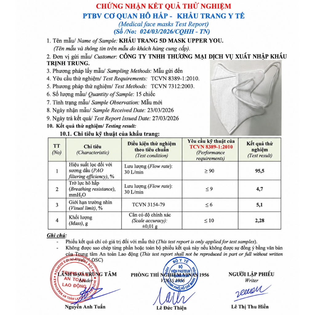 Khẩu Trang 5D Upper You Cao Cấp - Lọc Khuẩn Hiệu Quả Ôm Khít Thoáng Khí (1 Túi 10 Chiếc) - FM5D Khẩu Trang 5D Upper You Cao Cấp - Lọc Khuẩn Hiệu Quả Ôm Khít Thoáng Khí (1 Túi 10 Chiếc) - FM5D
