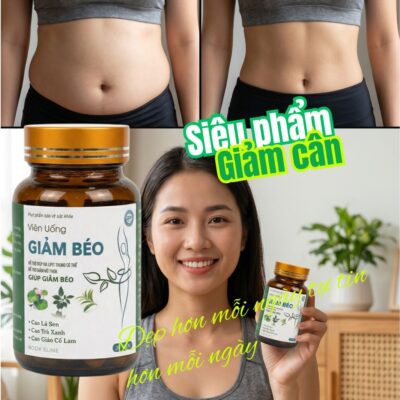 Combo Viên uống giảm cân Giảm Béo Chính hãng Hộp 30 viên, Hỗ trợ kiểm soát cân nặng an toàn hiệu quả Body Sline
