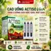 Dung Dịch Uống ACTISO VIET - Thanh Nhiệt Cơ Thể, Mát Gan, Tăng Cường Chức Năng Gan (Hộp 20 Ống)