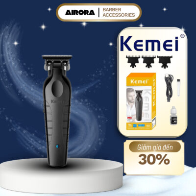 Tông Đơ Chân Viền Kemei Km2299 | Động Cơ Mạnh Mẽ | Thiết Kế Nhỏ Gọn | Dùng Chấn Viền, Kẻ Vẽ Tatoo Tóc, Cạo Cá Nhân