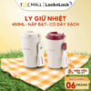 Ly Giữ Nhiệt LocknLock Vacuum Coffee 450ml LHC4340, Hàng Chính Hãng, Có Dây Xách, Nắp Bật - T2CMall