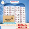 [ COMBO 60 GÓI ] Giấy Rút Để Bàn Sen Kinh Bắc 240 tờ - 4 lớp dày dai, Giấy lụa thùng tiện lợi, làm từ bột gỗ tự nhiên