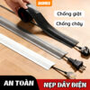 Nẹp Dây Điện Nhựa PVC Dày Dặn Bán Nguyệt, Ghen Bán Nguyệt Dán Sàn Chống Vấp Ngã Bảo Vệ Dây Cáp Điện Cao Cấp