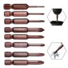 Mũi tuốc nơ vít lục giác 50mm 1 / 4 inch Máy khoan điện PH00 PH0 PH1 PH2