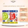Combo 20 Ngày Hỗ Trợ Thon Gọn đùi 40 Viên DHC - Giảm Mỡ Bụng 60 Viên DHC Nhật Bản