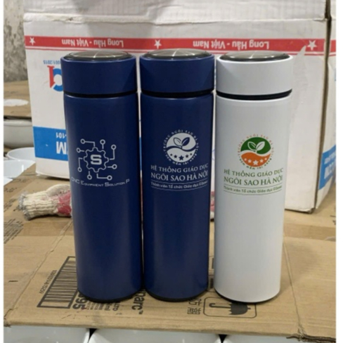 Bình Giữ Nhiệt Hiển Thị Nhiệt Độ 500ml- IN LOGO THEO YÊU CẦU Bình Giữ Nhiệt Hiển Thị Nhiệt Độ 500ml- IN LOGO THEO YÊU CẦU
