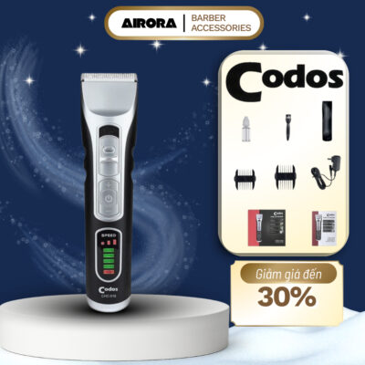 Tông Đơ Cắt Tóc Codos CHC918 |Động Cơ Mạnh Mẽ Êm Ái, Xịn Sò Dễ Sử Dụng Phù Hợp Cả Barber Và Gia Đình