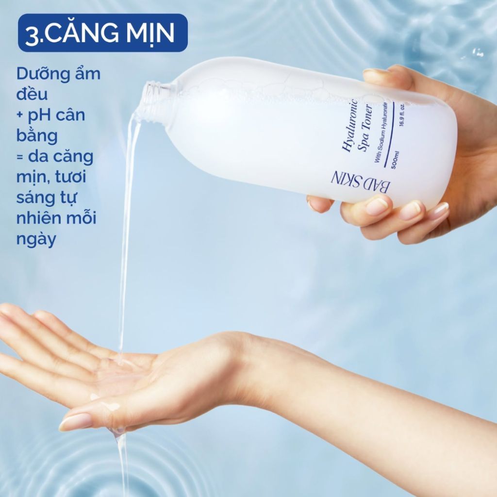 SVIP - Nước hoa hồng Toner Badskin Hyaluronic Spa Toner 500ml SVIP - Nước hoa hồng Toner Badskin Hyaluronic Spa Toner 500ml