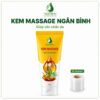 KEM TAN MỠ BỤNG Ngân Bình Chính Hãng 100g - Kem Massage Săn Chắc Eo Bụng Giảm Mỡ Thừa Sau Sinh