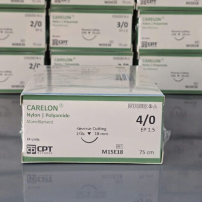 [ Lẻ sợi ] Chỉ Carelon Nylon CPT cỡ 2/0, 3/0, 4/0- chỉ phẫu thuật không tiêu thẩm mỹ