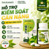 SAUSANDO Viên Uống Giảm Cân Nhật Bản L-Carnitine Chiết Xuất Trà Xanh Hỗ Trợ Dáng Thon Gọn 10 Viên