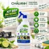 Nước Xịt Bếp Đa Năng Châu Anh 500ml, Tẩy Dầu Mỡ Bếp, Lò Chiên Không Dầu, Mặt Kính, Hương Sả Chanh