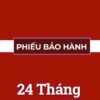 Thẻ bảo hành 24 tháng cho máy hút bụi Dodoto cầm tay không dây
