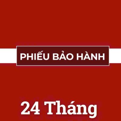 Thẻ bảo hành 24 tháng cho máy hút bụi Dodoto cầm tay không dây
