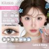 【Livestream】Kính áp tròng Kilala màu nâu White Peach Brown /Lychee Grey lens cận 6 tháng DIA 14.2-14.5mm có độ (0-7) [Giá 1 chiếc lens ]