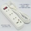 [Top Value] [MẪU MỚI] Ổ CẮM ĐIỆN DÂY DÀI 3M  2200W  CÓ NHÍP ĐÀN HỒI  CÓ CÔNG TẮC