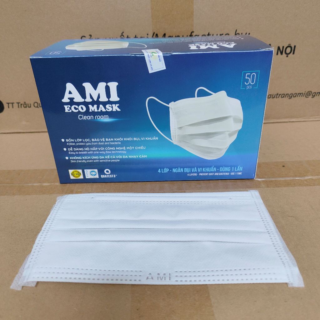 Khẩu trang chính hãng COSY và AMI Khẩu trang chính hãng COSY và AMI