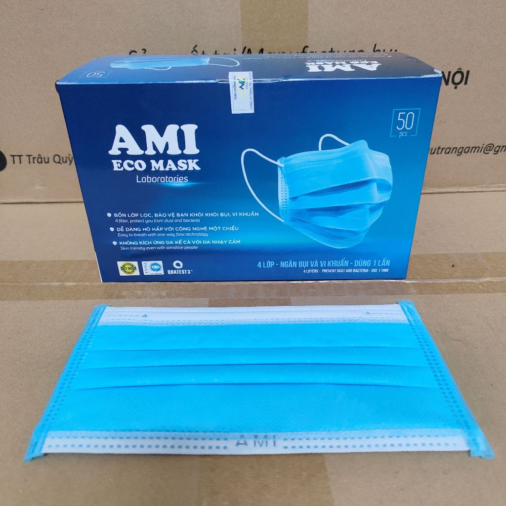 Khẩu trang chính hãng COSY và AMI Khẩu trang chính hãng COSY và AMI