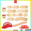 Chi tiết đường ray gỗ mở rộng - kết nối các mô hình cũ Đường ray xe lửa gỗ