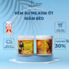 Kem Ớt, Kem Gừng Pinkmia Giảm Béo, Kem Đánh Mỡ Giảm Béo Hũ 1kg