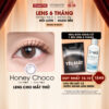 Kính áp tròng VIVIMOON Lens cận 6 tháng nâu tự nhiên cho mắt thở Honey Choco Giá 1 chiếc (1 bên mắt)