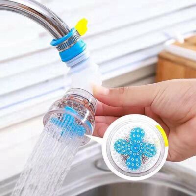 Vòi lọc nước rửa bát tăng áp xoay 360 có thể kéo dài chống bắn nước - Dbavio