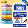 [1 Cuộn 100 Túi] Túi Gói Hàng 15x22 Túi Niêm Phong Nhựa HVT Đóng Hàng Chuyển Phát Nhanh